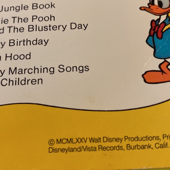 VINTAGE A DISNEYLAND RECORD/RECORD WALT DISNEY PRESENTS HANSEL & GRETELS - Picture 5 of 8